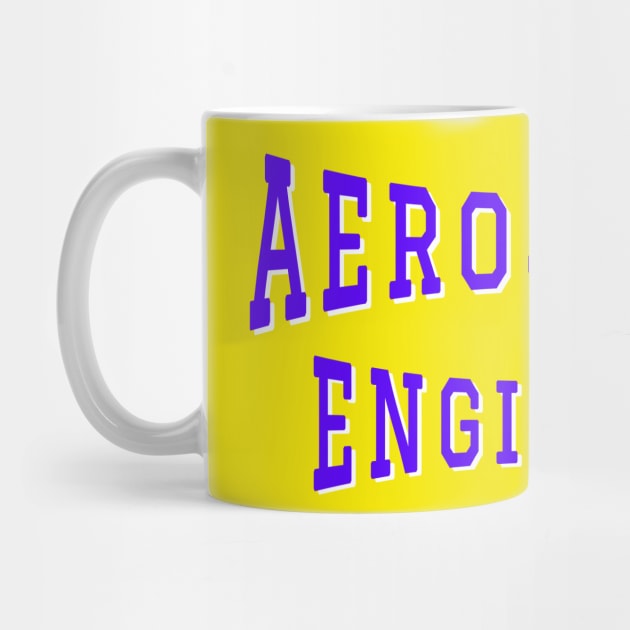 Aerospace Engineer in Purple Color Text by The Black Panther